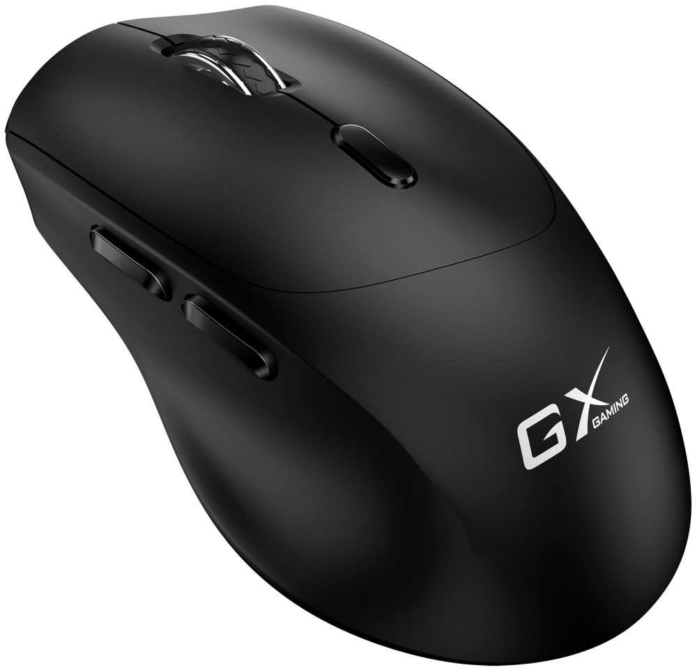 GENIUS GX GAMING Scorpion M8100 Black/ bezdrátová/ duální BT+2,4Ghz/ RGB/ Copilot/ 3200 dpi/ USB/ 6tlačítek/ 31060002400