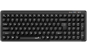 Genius LuxeMate Q7100BT Copilot klávesnica bezdrôtová CZ/SK, čierna 31320005403