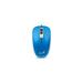 Genius Myš DX-110, optická, 3tl., 1 koliesko, drôtová (USB), modrá, 1000DPI, štandard, univerzál