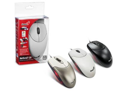 Genius NS 120USB, Black Optical - mouse