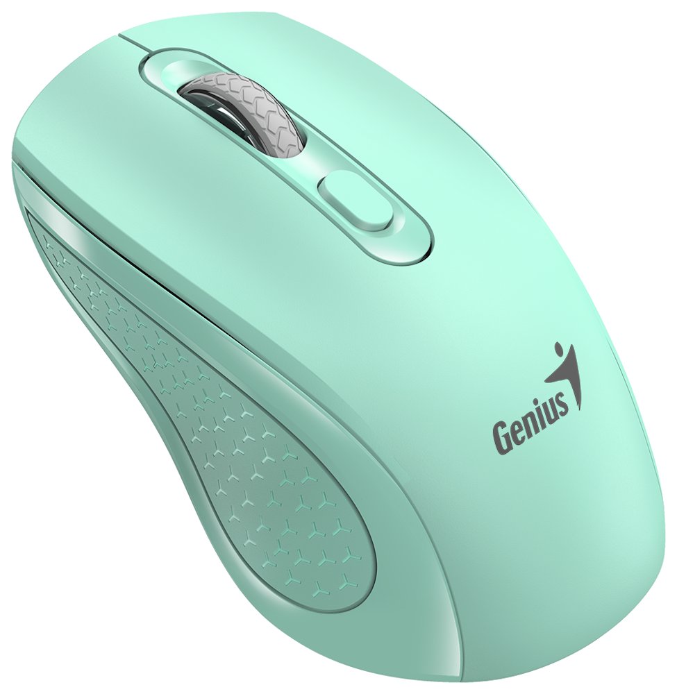 GENIUS NX-8025S Aquamarine/ 1200 dpi/ bezdrátová/ tichá/ Copilot/ 4tlačítková/ zelená 31030048402