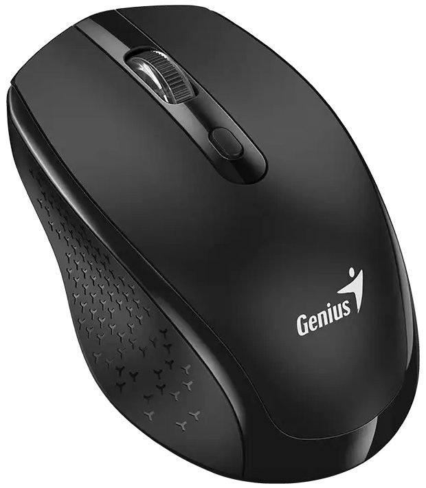 GENIUS NX-8040S Black/ 1600 dpi/ bezdrátová/ 2,4GHz/ tichá/ černá 31030055400