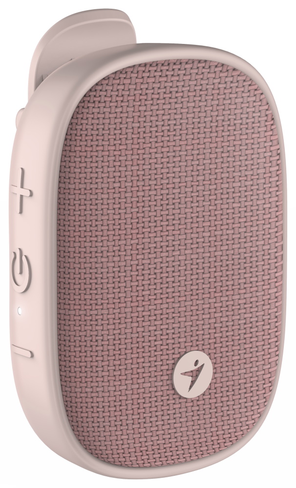 GENIUS repro SP-913BT Pink/ BT6.0/ 3W/ dobíjecí USB-C/ TWS/ IPX5/ SOS Alarm/ růžové 31730063401