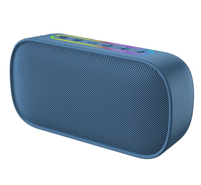 GENIUS repro SP-928BT/ IPX7/ Bluetooth 6.0/ 8W/ mikrofon/ dobíjecí USB-C/ modrá 31730064400