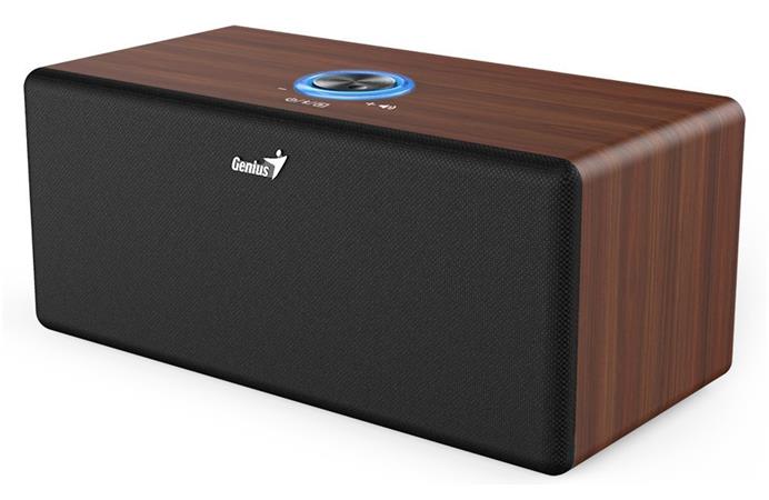 GENIUS repro SP-HF505BT Dark Brown/ Bluetooth 5.3/ 20W/ barva tmavé dřevo 31730056404