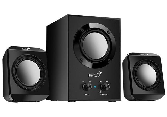 GENIUS repro SW-2.1 300/ 2.1/ 10W/ barva černá 31730035400