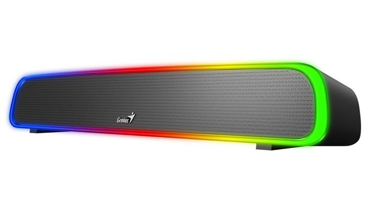 GENIUS repro USB SoundBar 200BT/ Bluetooth/ 3,5" jack/ 4W/ RGB/ černý 31730045400