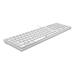 Genius SlimStar 126, CZ/SK, klasická, tenká typ drôtová (USB), biela 31310017411
