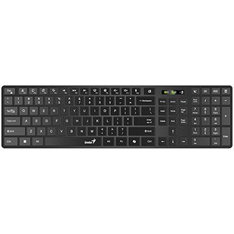 Genius Slimstar 7250BT klávesnica bezdrôtová CZ/SK, čierna 31320004409
