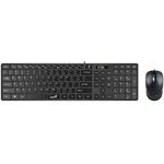 GENIUS Slimstar C126/ Drátový set/ USB/ černá/ CZ+SK layout 31330007403
