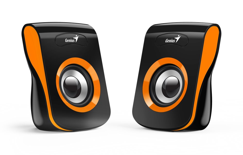 Genius Speakers SP-Q180, USB, Orange 31730026402