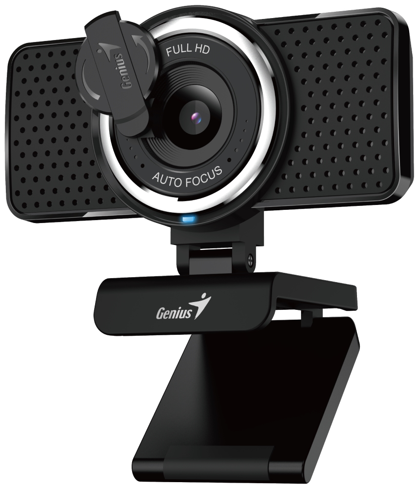 GENIUS webová kamera ECam 8020AF/ Full HD 1080P/ automatické ostření/ USB-C/ USB/ mikrofon/ kryt soukromí 32200014400