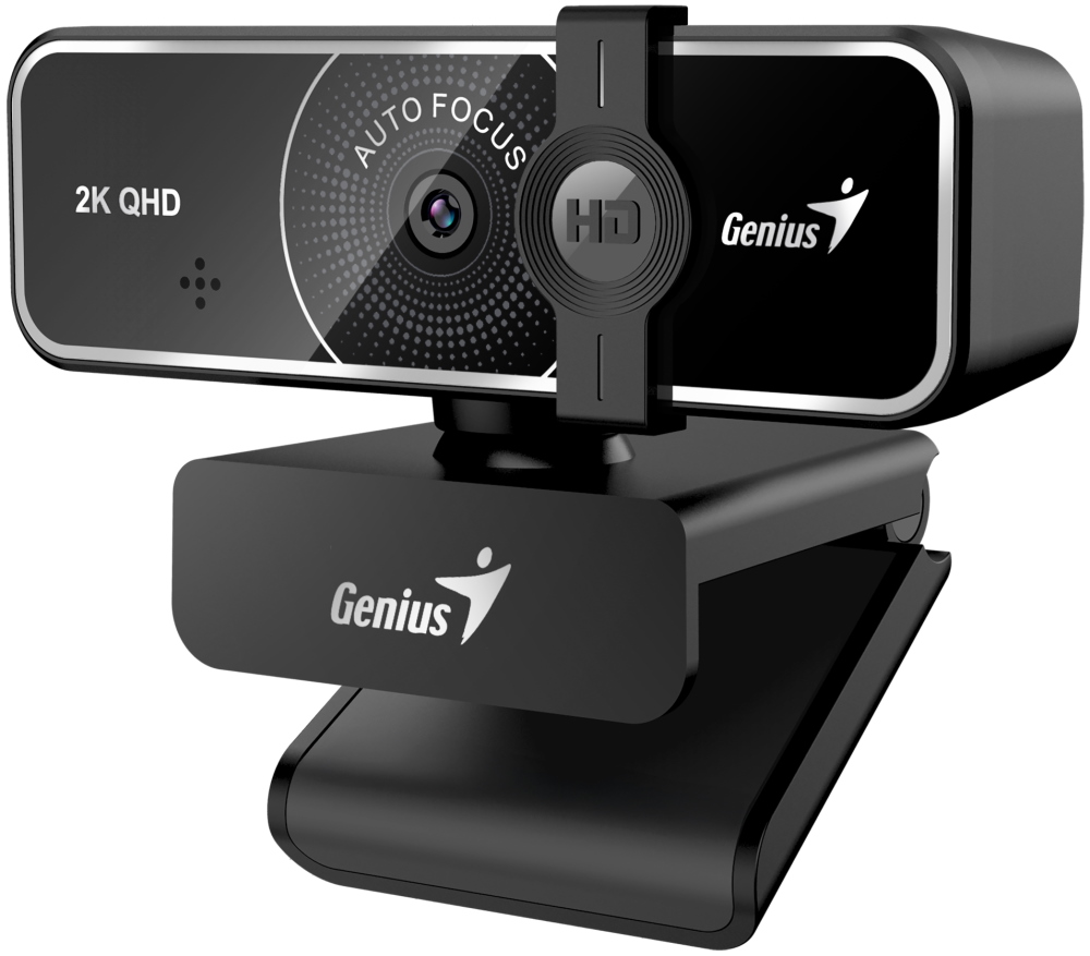 GENIUS webová kamera FaceCam 3000AF/ 2K QHD/ 60 fps/ automatické ostření/ USB-C/ USB/ mikrofon/ kryt soukrom 32200012400