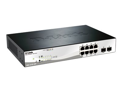 Gigabit PoE Smart Switch+2 Combo, Gigabit PoE Smart Switch+2 Combo DGS-1210-10P/E