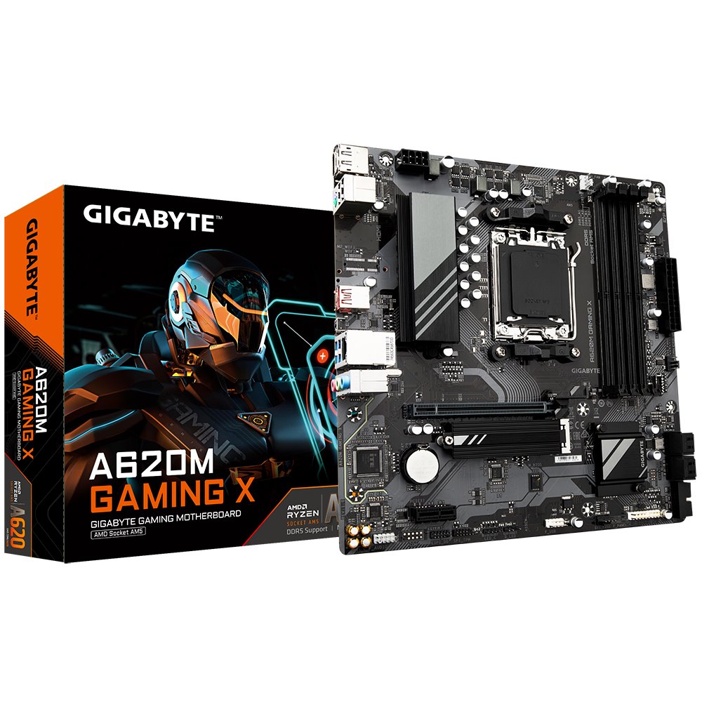 Gigabyte A620M GAMING X, AMD A620, AM5, 4xDDR5, mATX