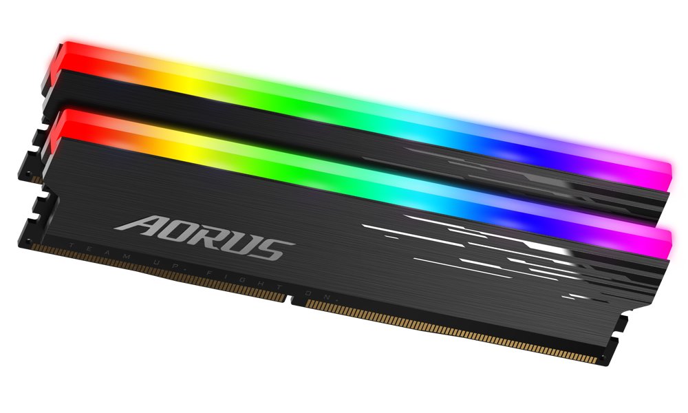 GIGABYTE AORUS 16GB DDR4 3333MHz / DIMM / CL18 / 1,35V / Heat Shield / RGB / KIT 2x 8GB GP-ARS16G33