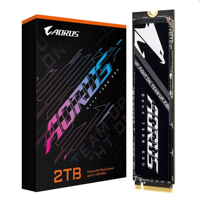 Gigabyte AORUS 7300 SSD 2TB M.2 NVMe Gen4 7300/6850 MBps AG4732TB N