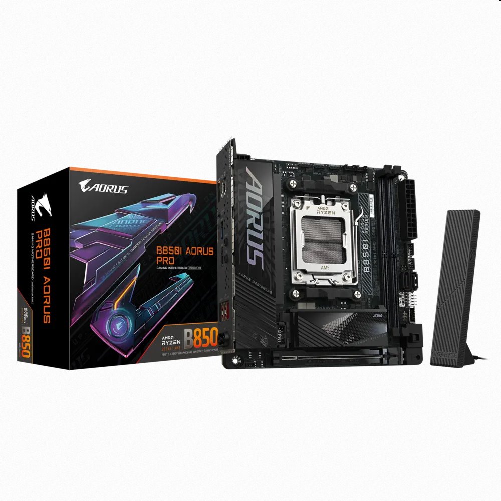 Gigabyte AORUS B850I PRO, AMD B850, AM5, 2xDDR5, mini-ITX B850I AORUS PRO