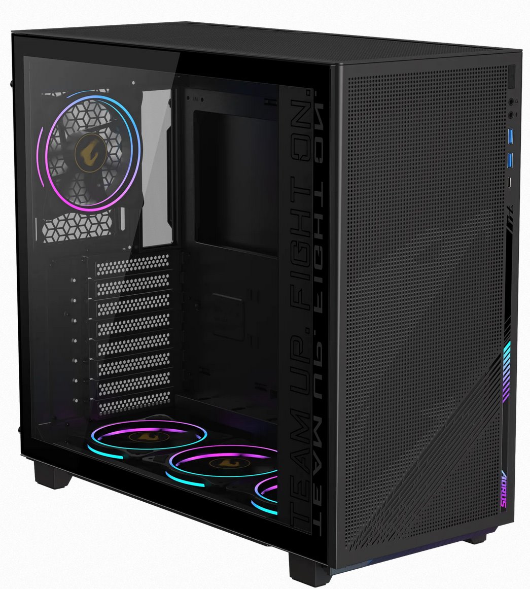 Gigabyte AORUS case C400 GLASS, ATX, Mid Tower GB-AC400G