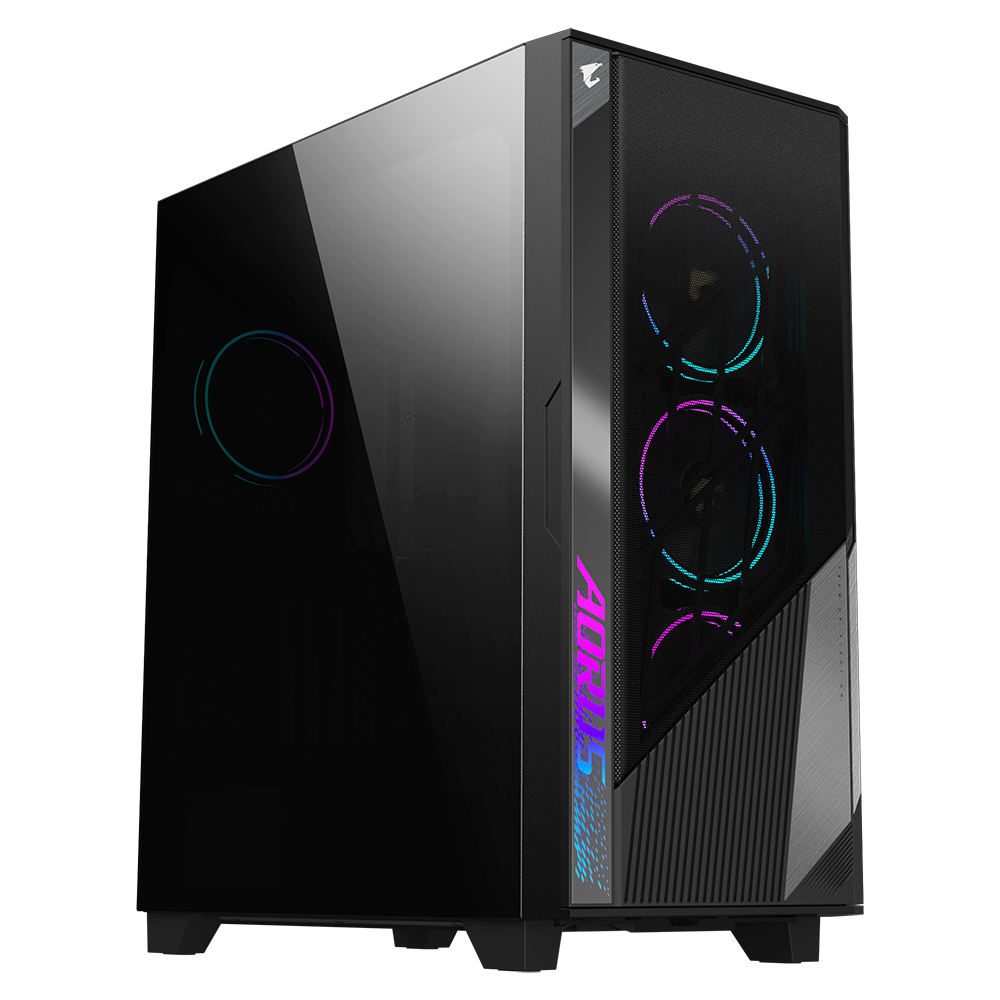 Gigabyte AORUS case C500 GLASS, E-ATX, Mid Tower, POŠKODENÝ OBAL GB-AC500G ST#obal