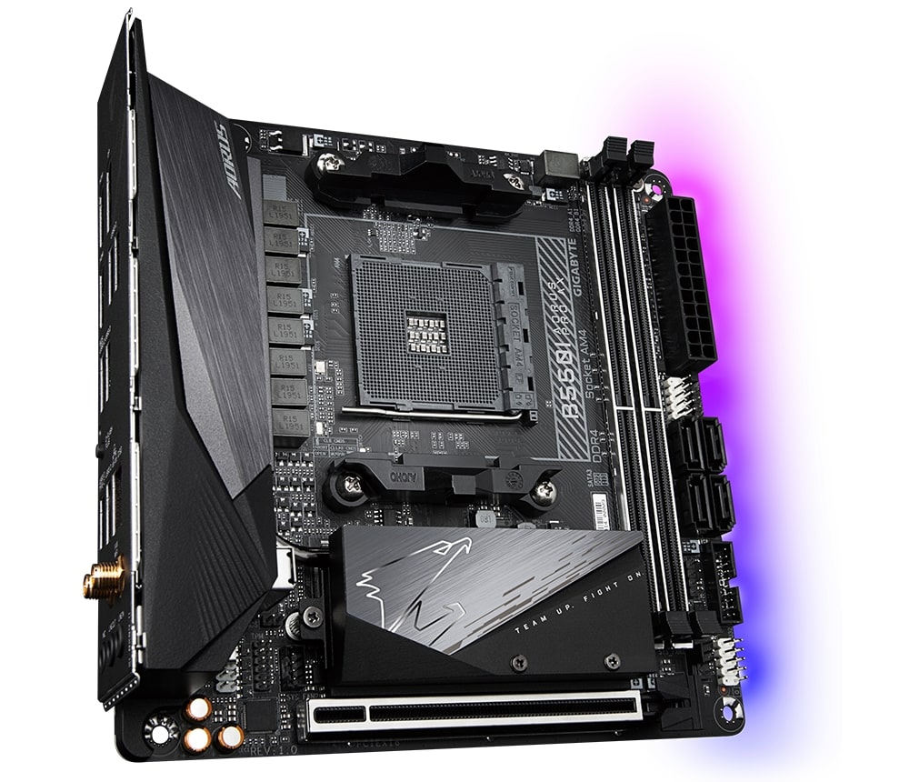 GIGABYTE B550I AORUS PRO AX (rev. 1.0) B550 I AORUS PRO AX