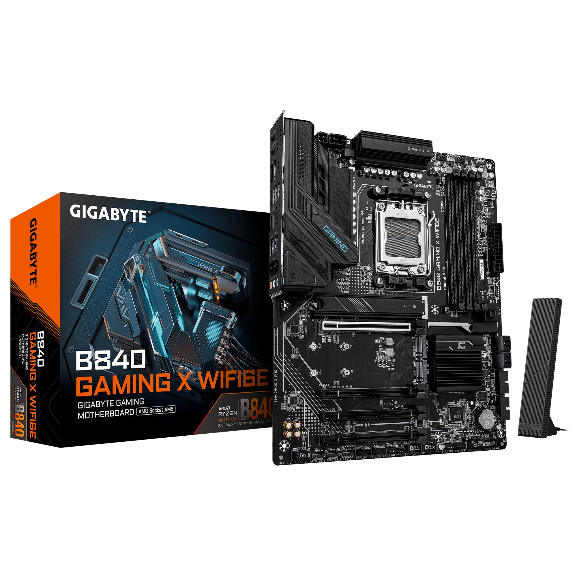 GIGABYTE B840 GAMING X WIFI6E/AM5/ATX B840 GAMING X WF6E