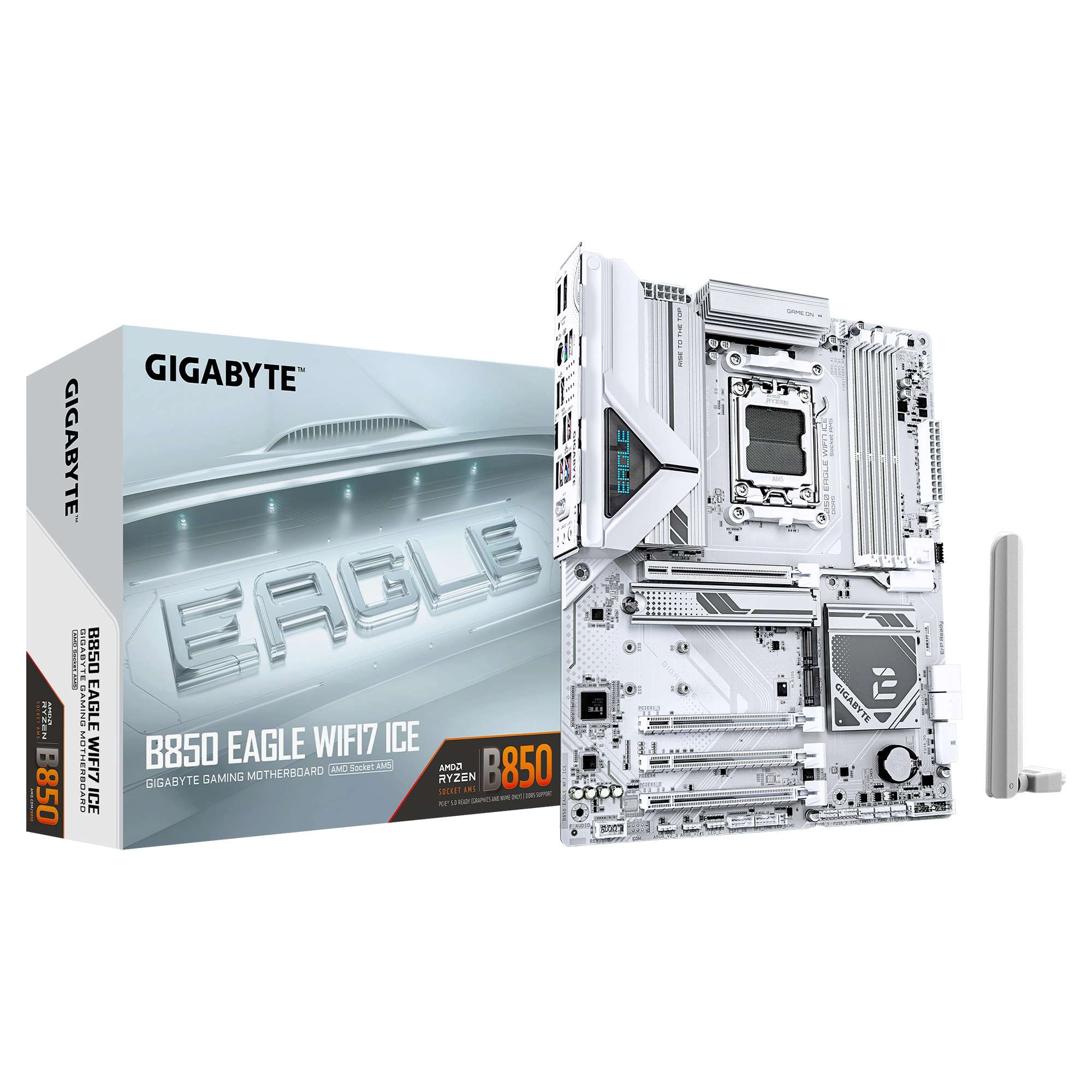 GIGABYTE B850 EAGLE WIFI7 ICE/AM5/ATX B850 EAGLE WF7 ICE
