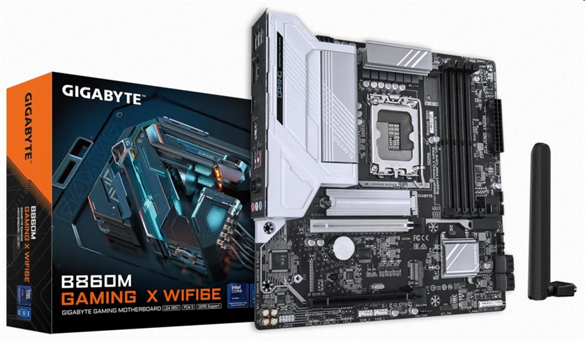 Gigabyte B860M GAMING X WIFI6E, Intel B860, LGA1851, 4xDDR5, mATX