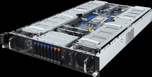 Gigabyte G292-Z20 (rev. A00) HPC Server - 2U UP 8 x Gen4 8x GPU Server AMD EPYC 7003 series 6NG292Z20MR-00