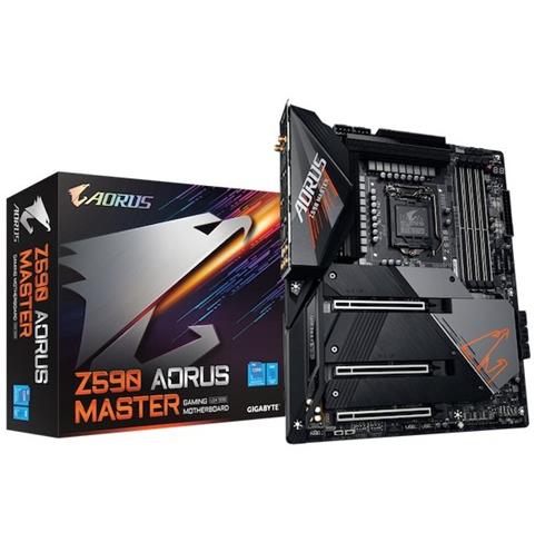 Gigabyte GA-Z590 AORUS MASTER, Intel Z590, LGA1200, 4xDDR4, ATX