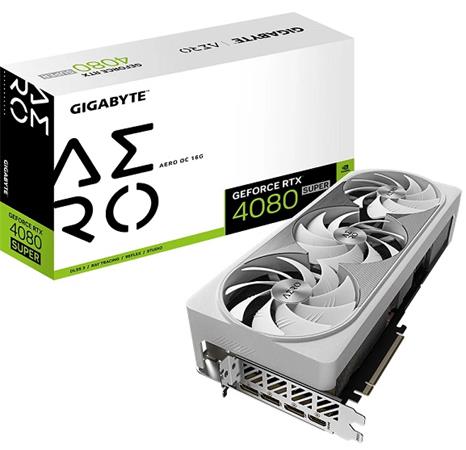 Gigabyte GeForce RTX 4080 SUPER AERO OC 16G GV-N408SAERO OC-16GD