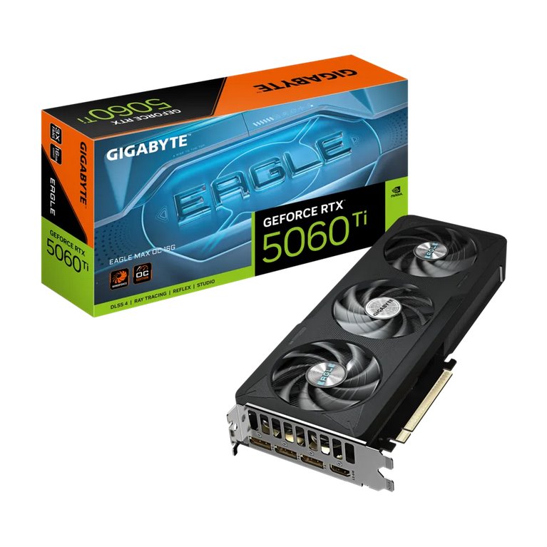 Gigabyte GeForce RTX 5060 Ti EAGLE MAX OC 16G GV-N506TEAGLEMAX OC-16GD