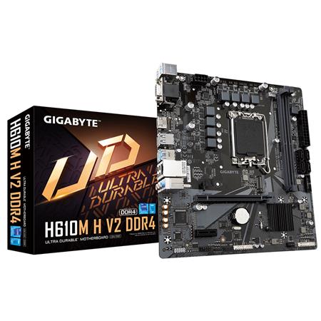 Gigabyte H610M H V2 DDR4 , Intel H610, Socket1700, 2xDDR4, mATX