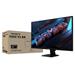 GIGABYTE LCD - 27" Gaming monitor GS27Q X, SS IPS, 2560 x 1440 QHD, 240Hz, 1000:1, 300cd/m2, 1ms, 2xHDMI, 1xDP