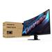 GIGABYTE LCD - 27" Gaming monitor GS27QCA, Prohnutý VA 1500R, 2560x1440 QHD, 180Hz, 5000:1, 250cd/m2, 1ms, 2xHDMI, 1xDP
