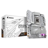 GIGABYTE MB Sc AM5 X870 A ELITE WF7 ICE, AMD X870, 4xDDR5, 2xHDMI, 2xUSB4, WiFi