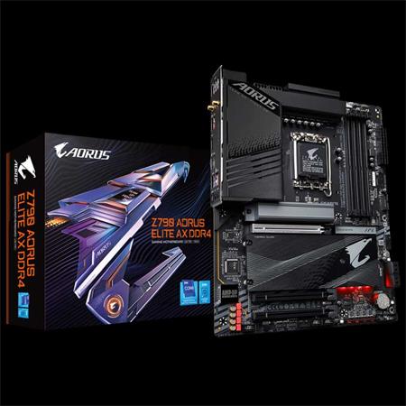GIGABYTE MB Sc LGA1700 Z790 AORUS ELITE AX DDR4, 4xDDR4, 1xHDMI, WI-FI Z790 A ELITE AX DDR4