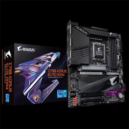 GIGABYTE MB Sc LGA1700 Z790 AORUS ELITE AX DDR4, 4xDDR4, 1xHDMI, WI-FI Z790 AORUS ELITE DDR4