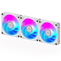 GIGABYTE ventilátor AORUS EZ CHAIN FAN ICE 3-PACK, 3x120mm, bílá GP-ECFAN1203 ICE