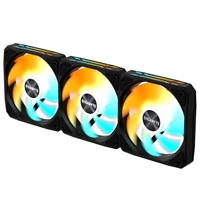 GIGABYTE ventilátor EZ CHAIN FAN 3-PACK, 3x120mm, černá GP-GBT EZFAN1203