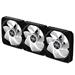 GIGABYTE ventilátor EZ CHAIN RVS FAN 3-PACK, 3x120mm, černá GP-GBT EZRVSFAN1203