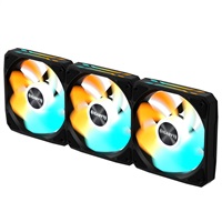 GIGABYTE ventilátor EZ CHAIN RVS FAN 3-PACK, 3x120mm, černá GP-GBT EZRVSFAN1203