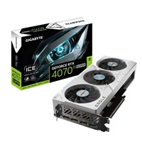 GIGABYTE VGA NVIDIA GeForce RTX 4070 Ti SUPER EAGLE ICE OC 16G, 16G GDDR6X, 3xDP, 1xHDMI GV-N407TSEAGLEOC ICE-16GD