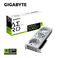 GIGABYTE VGA NVIDIA GeForce RTX 5060 Ti AERO OC 8G, 8G GDDR7, 3xDP, 1xHDMI GV-N506TAERO OC-8GD