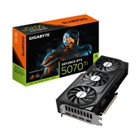 GIGABYTE VGA NVIDIA GeForce RTX 5070 Ti WINDFORCE OC V2 16G, 16G GDDR7, 3xDP, 1xHDMI GV-N507TWF3OCV2-16GD