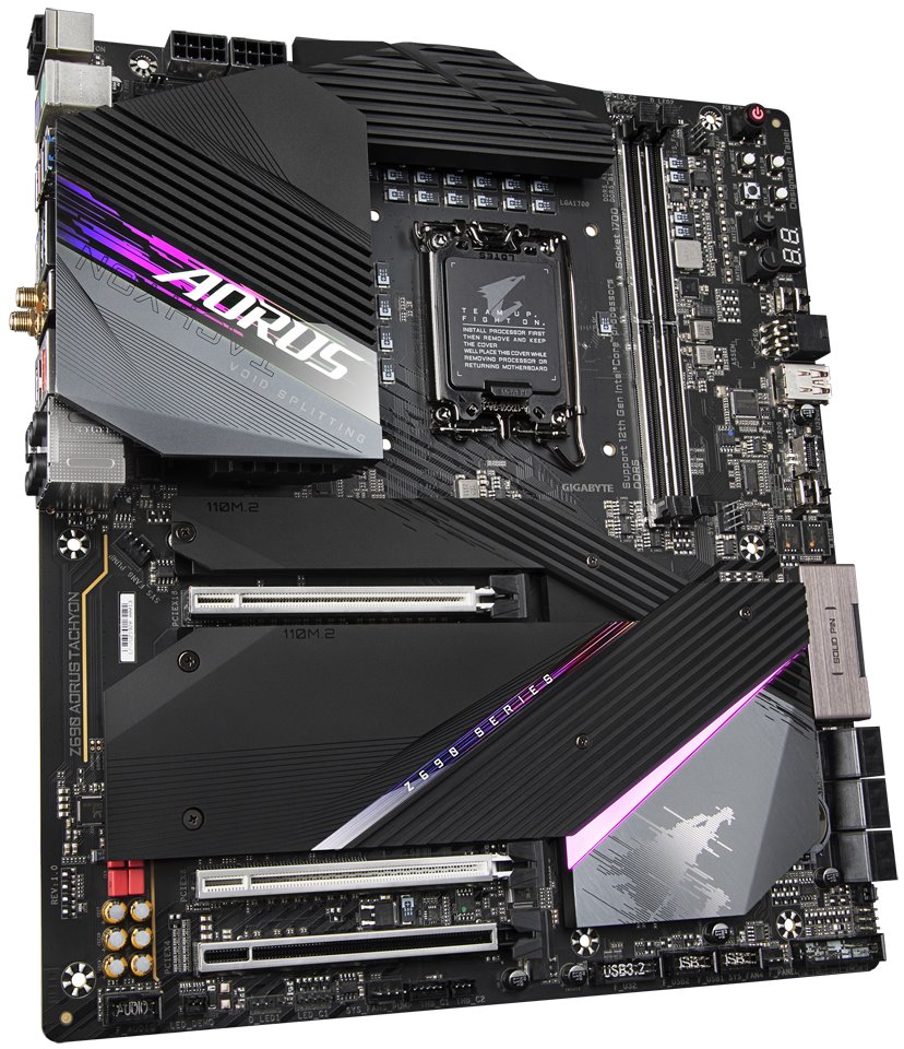 Gigabyte Z690 AORUS TACHYON, Intel Z690, LGA1700, 2xDDR5, ATX