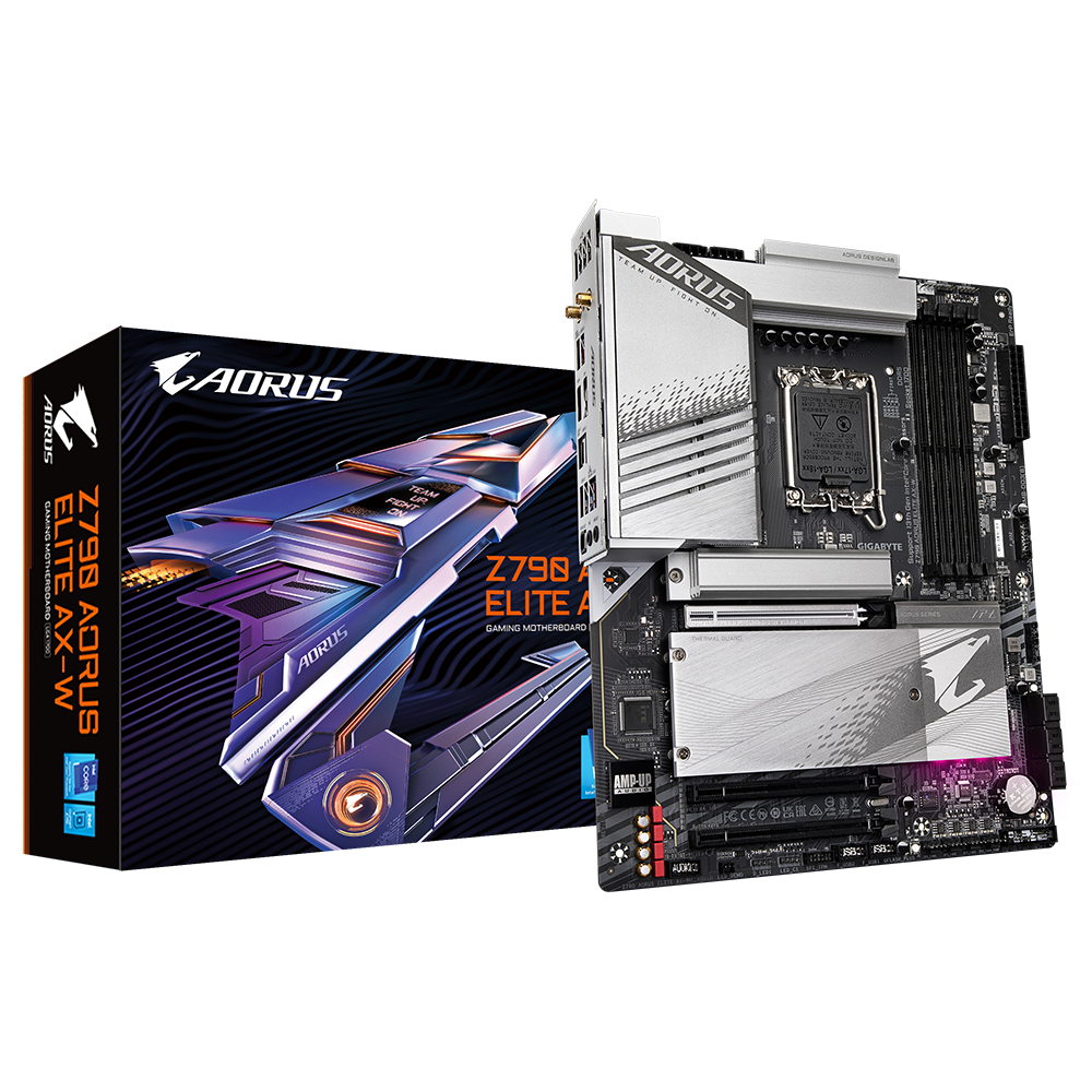 Gigabyte Z790 AORUS ELITE AX-W, Intel Z790, Socket1700, 4xDDR5, ATX
