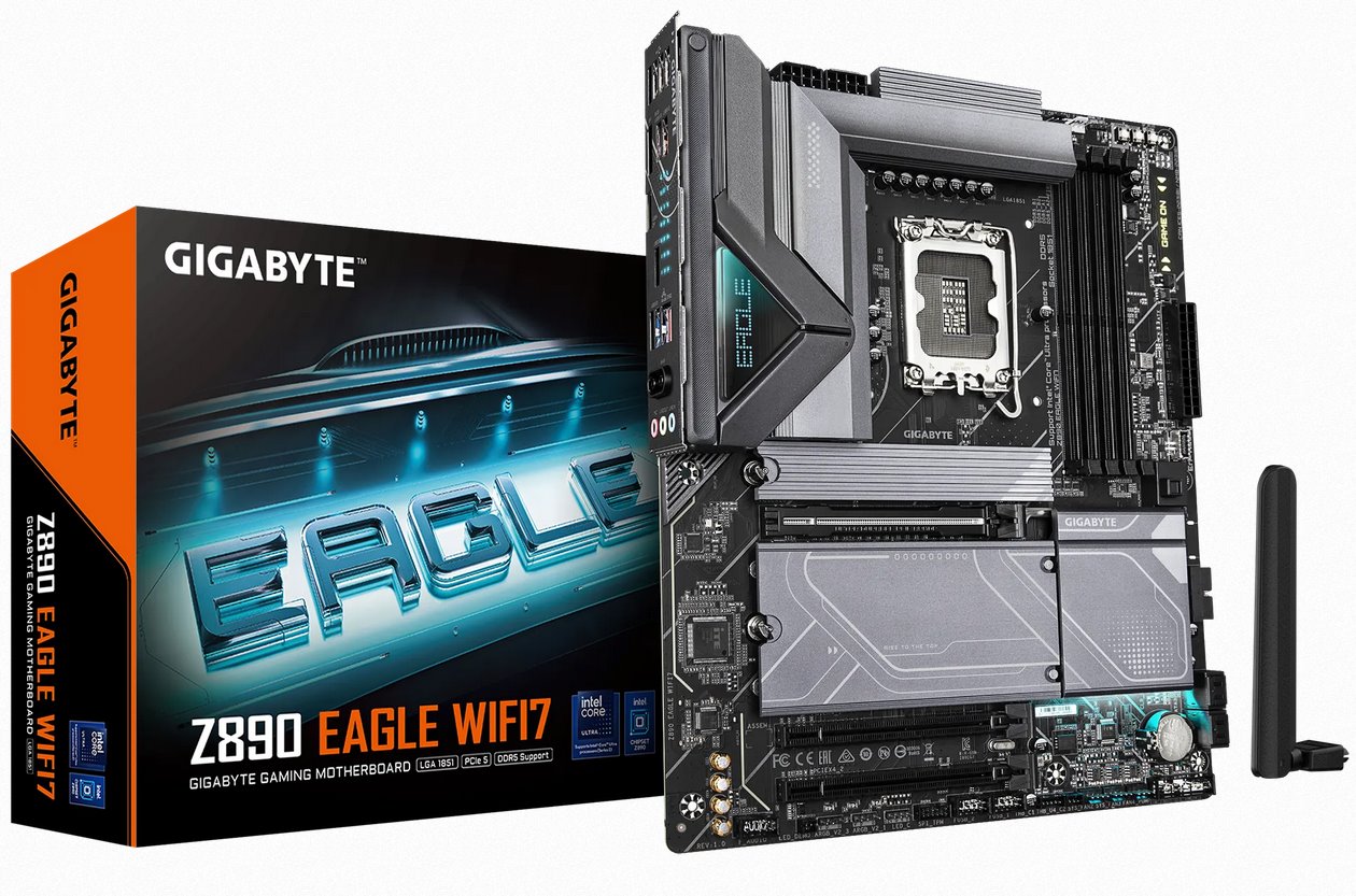 Gigabyte Z890 EAGLE WIFI7, Intel Z890, LGA1851, 4xDDR5, ATX