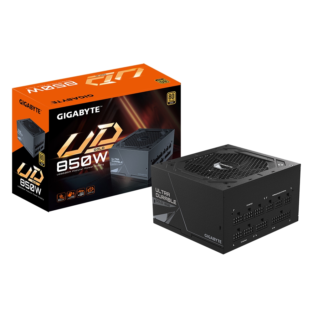GIGABYTE zdroj 850W 80PLUS Gold Modular UD GP-UD850GM