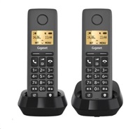 Gigaset Basic 100 Duo Black L36852-H3206-R601